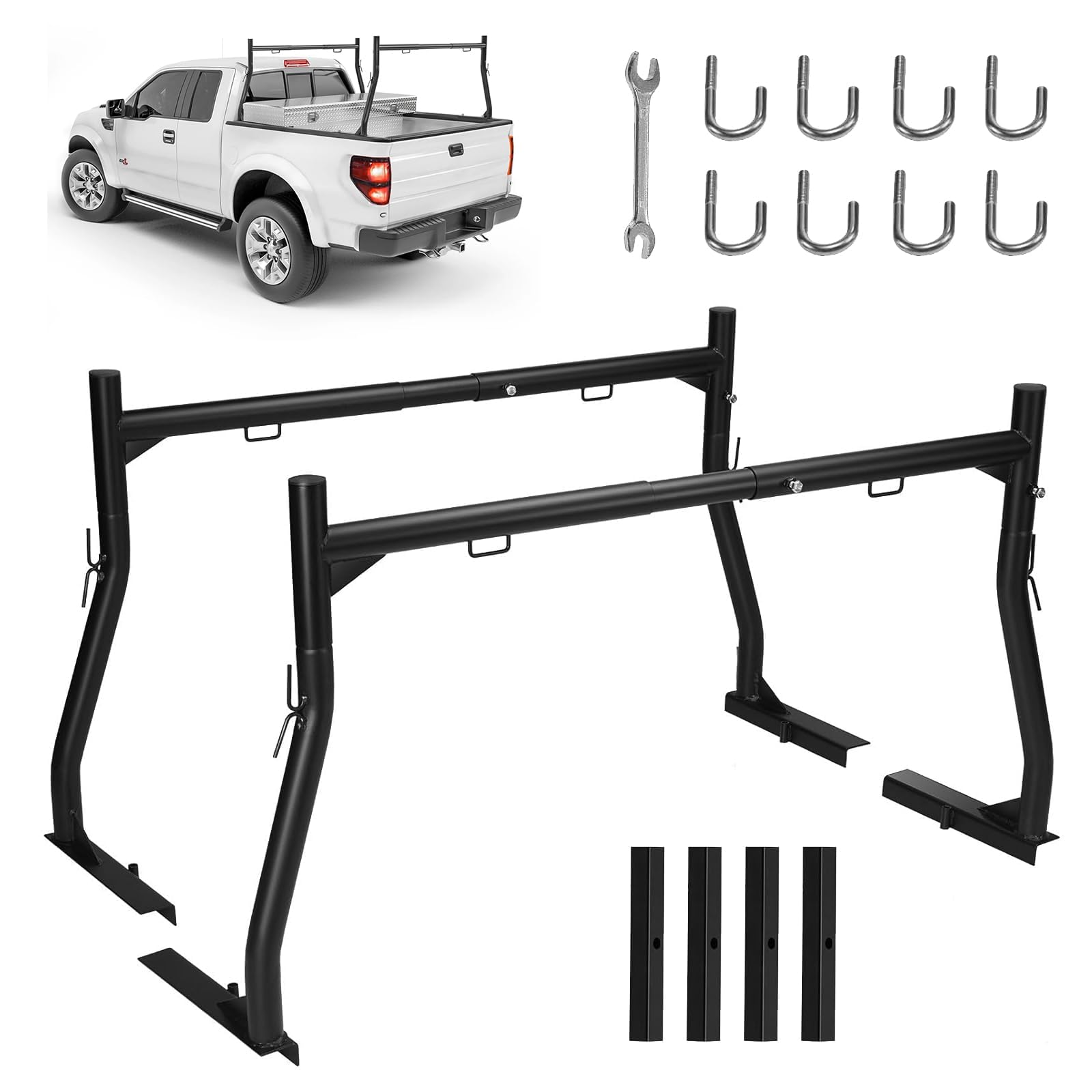OKSTENCK Truck Rack, 46-71inch Width, Retractable Expandable